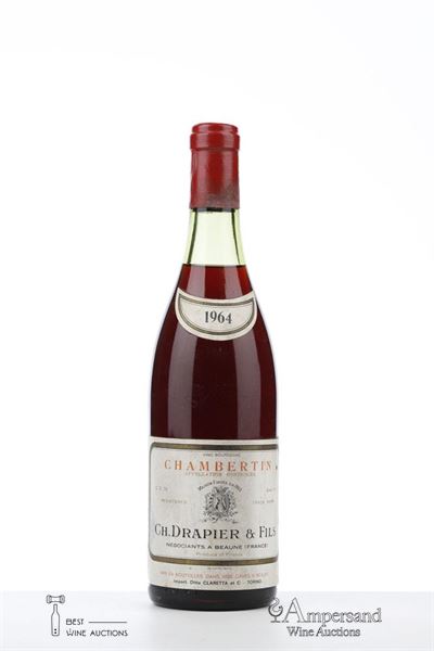 CHAMBERTIN 1964 - Ch. Drapier - 1 Bottle