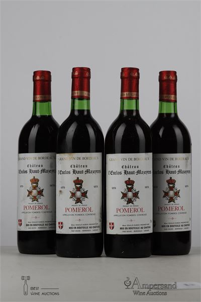ENCLOS HAUT MAZEYRES 1976 - Mc - 4 Bottles