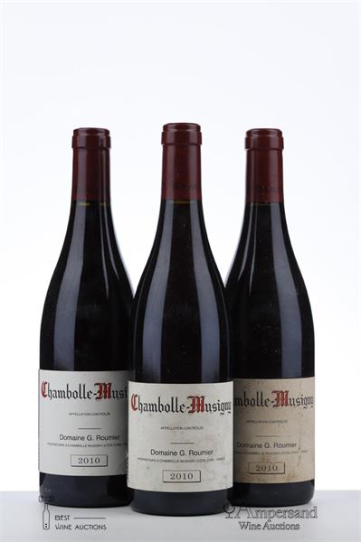 CHAMBOLLE MUSIGNY 2010 - Georges Roumier - 3 Bottles