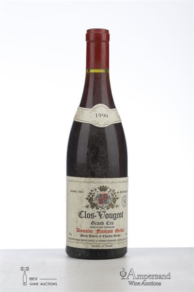 CLOS VOUGEOT 1990 - Francois Gerbet - 1 Bottle