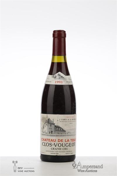 CLOS VOUGEOT 1993 - Chateau de la Tour - 1 Bottle
