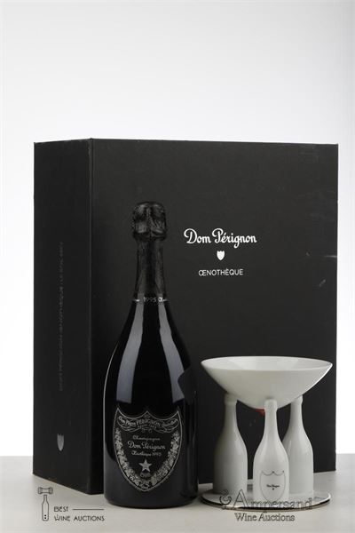 DOM PERIGNON OENOTHEQUE BOL SEIN EDITION KARL LAGERFELD CLAUDIA SCHIFFER 1995 - Moet et Chandon - 1 Bottle - Oc 1