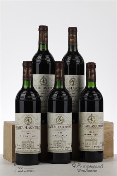 LASCOMBES 1986 - Mc - 5 Bottles