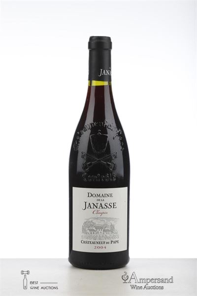 CHATEAUNEUF DU PAPE DOMAINE DE LA JANASSE CUVEE CHAUPIN 2004 - Aime Sabon - 1 Bottle