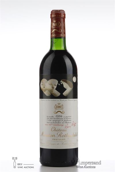 MOUTON ROTHSCHILD 1986 - 1 Bottle