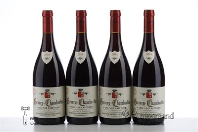 GEVREY CHAMBERTIN LES CAZETIERS 2014 - Armand Rousseau - 4 Bottles