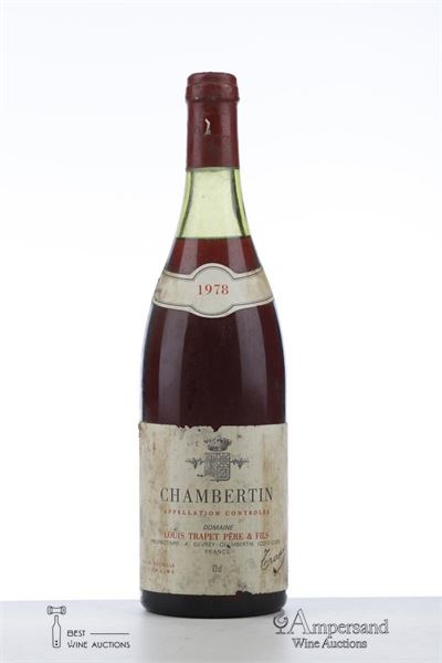 CHAMBERTIN 1978 - Louis Trapet - 1 Bottle