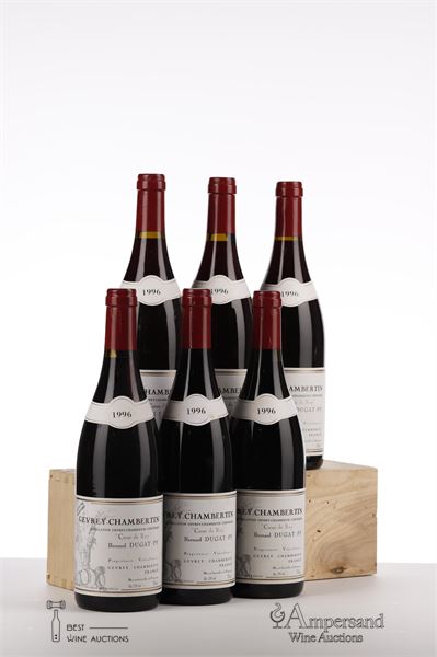 GEVREY CHAMBERTIN COEUR DE ROY VIEILLES VIGNES 1996 - Bernard Dugat Py - 6 Bottles