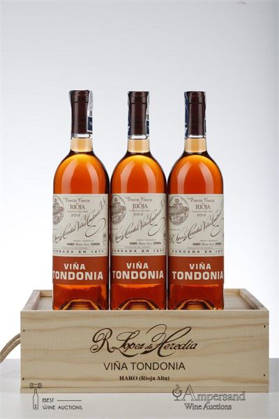 TONDONIA ROSADO GRAN RESERVA 2012 - Lopez de Heredia - 3 Bottles - Owc 3