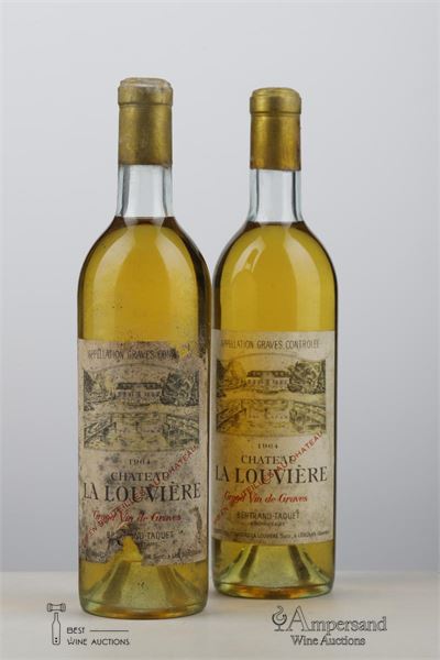 LA LOUVIERE BLANC 1964 - Mc - 2 Bottles