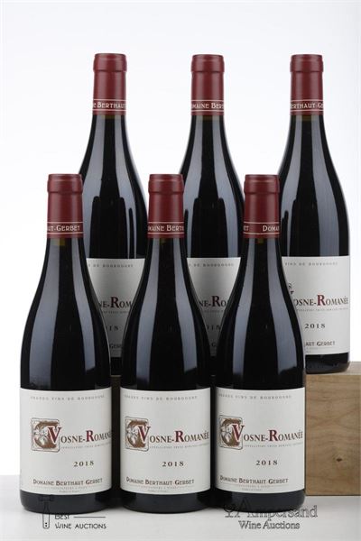 VOSNE ROMANEE 2018 - Berthaut Gerbet - 6 Bottles
