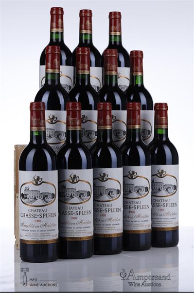 CHASSE SPLEEN 1988 - 12 Bottles - Owc 12