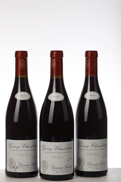 GEVREY CHAMBERTIN VIEILLES VIGNES 2017 - Denis Bachelet - 3 Bottles