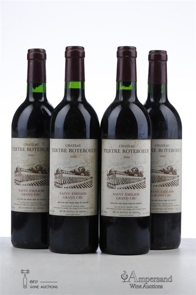 TERTRE ROTEBOEUF 1990 - Mc - 4 Bottles