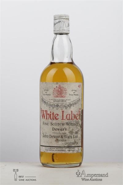 JOHN DEWAR WHISKY WHITE LABEL NV - John Dewar - 60ies/70ies - 1 x 0,70Ltr