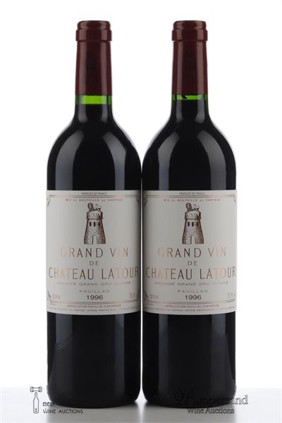 CHATEAU LATOUR 1996 - 2 Bottles