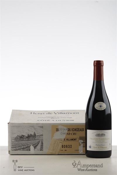 GRANDS ECHEZEAUX 2005 - Henri de Villamont - 3 Bottles - Oc 3