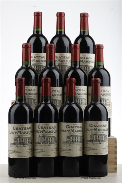 HAUT MARBUZET 5*2007 + 5*2008 + 1*2011 - Mc - 11 Bottles
