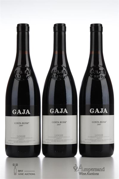 COSTA RUSSI Gaja 2007 - 3 Bottles