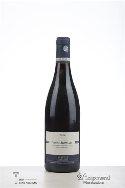 VOSNE ROMANEE LES BARREAUX 2006 - Anne Gros - 1 Bottle