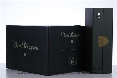 DOM PERIGNON 1998 - Moet & Chandon - 6 Bottles - Oc 1