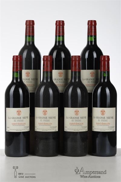 LA GRANGE NEUVE DE FIGEAC 1993 - Mc - 7 Bottles