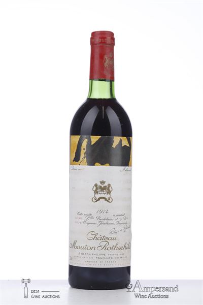 MOUTON ROTHSCHILD 1974 - Mc - 1 Bottle