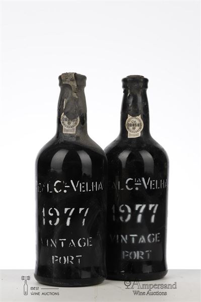 REAL COMPANHIA VELHA VINTAGE PORT 1977 - Real Companhia Velha - 2 Bottles
