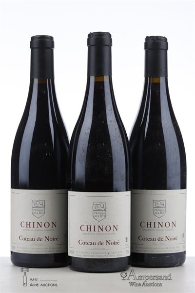 CHINON COTEAU DE NOIRE 2008 - Philippe Alliet - 3 Bottles