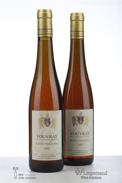 VOUVRAY CUVEE CONSTANCE 1995 - Huet - 2 x 0,50 Ltr