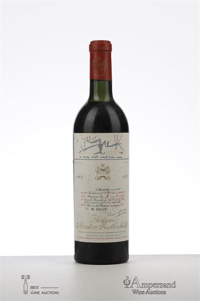 MOUTON ROTHSCHILD 1962 - Mc - 1 Bottle