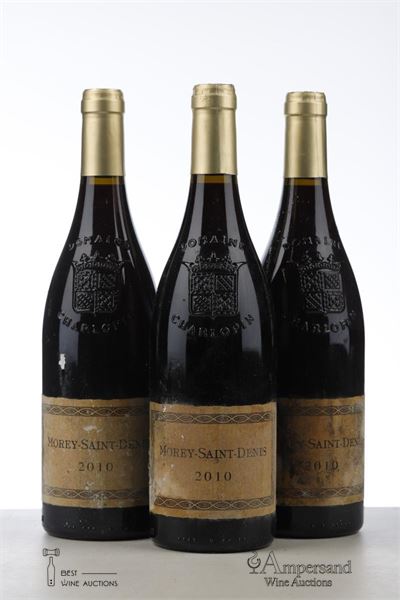 MOREY ST DENIS 2010 - Philippe Charlopin Parizot - 3 Bottles