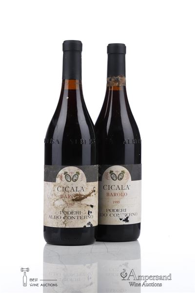 BAROLO CICALA 1995 - Aldo Conterno - 2 Bottles