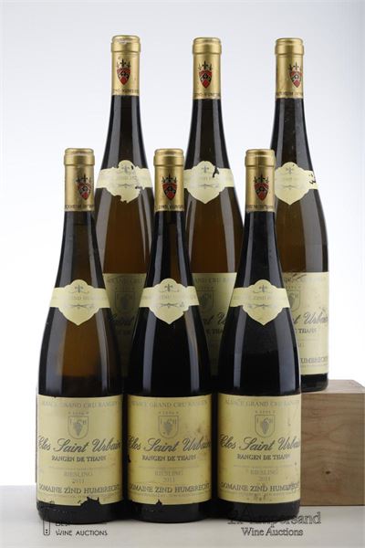 RIESLING CLOS ST URBAIN RANGEN DE THANN 2011 - Zind Humbrecht - 6 Bottles