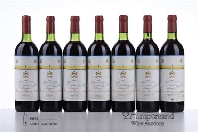 MOUTON ROTHSCHILD 1983 - 7 Bottles