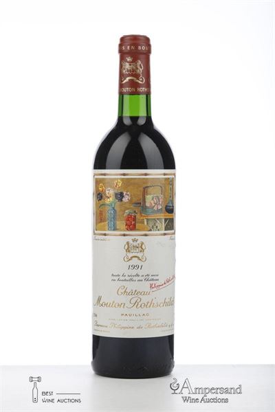 MOUTON ROTHSCHILD 1991 - Mc - 1 Bottle