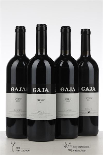 SPERSS 2005 - Gaja - 4 Bottles