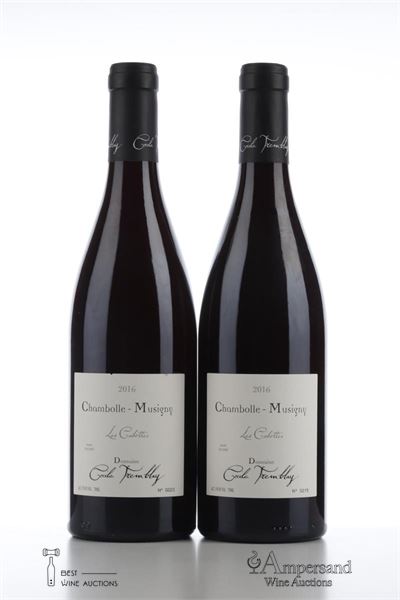 CHAMBOLLE MUSIGNY LES CABOTTES 2016 - Cecile Tremblay - 2 Bottles