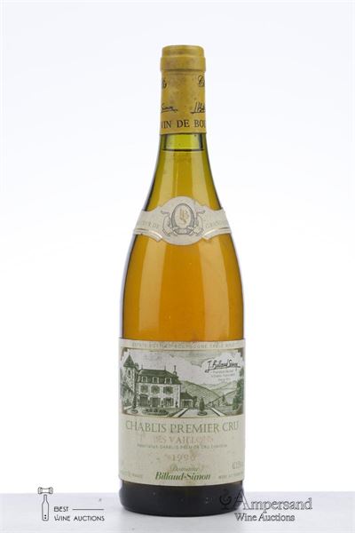 CHABLIS LES VAILLONS 1996 - Billaud Simon - 1 Bottle