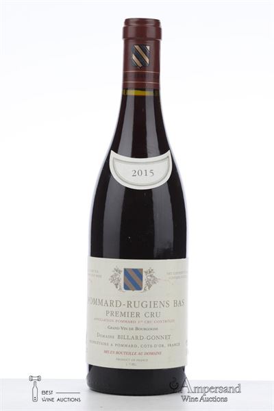 POMMARD RUGIENS BAS 2015 - Billard Gonnet  - 1 Bottle