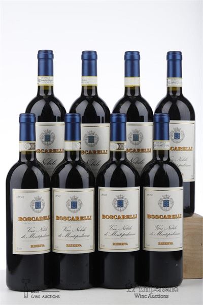 VINO NOBILE DI MONTEPULCIANO RISERVA 2015 - Boscarelli - 8 Bottles
