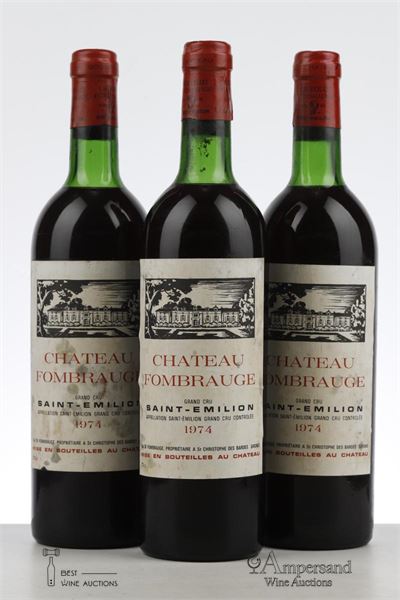 FOMBRAUGE 1974 - Mc - 3 Bottles