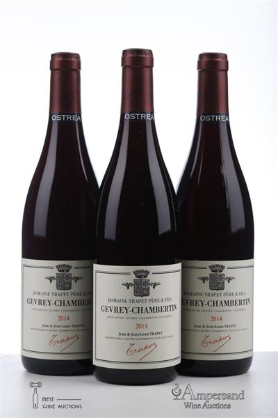 GEVREY CHAMBERTIN OSTREA 2014 - Jean Louis Trapet - 3 Bottles