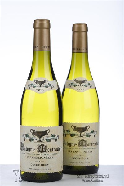 PULIGNY MONTRACHET LES ENSEIGNERES 2022 - Coche Dury - 2 Bottles