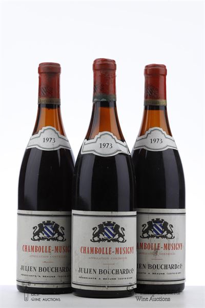 CHAMBOLLE MUSIGNY 1973 - Julien Bouchard - 3 Bottles