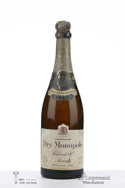 HEIDSIECK DRY MONOPOLE CUVEE SPECIALE UK 1945 - Charles Heidsieck - 1 Bottle