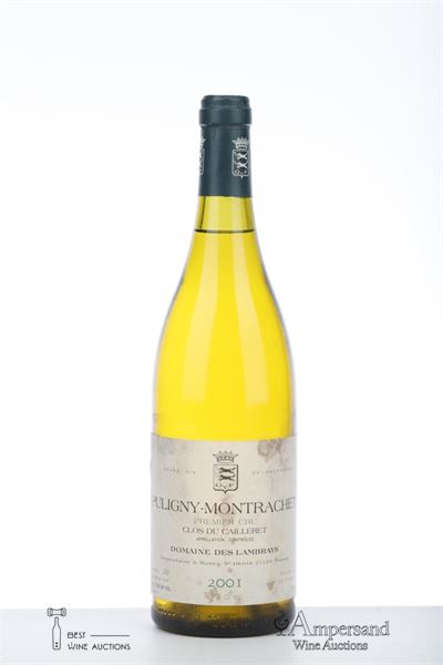 PULIGNY MONTRACHET CLOS DU CAILLERET 2001 - Domaine des Lambrays - 1 Bottle