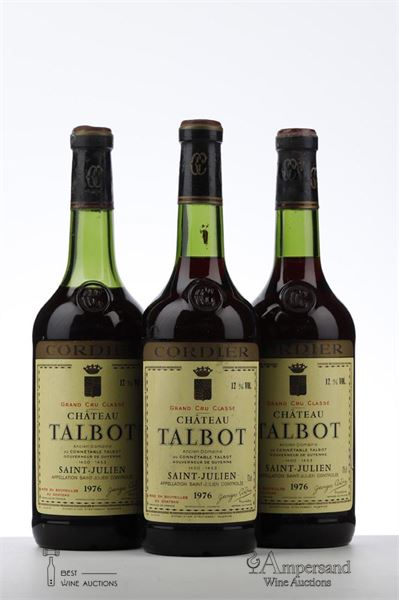 TALBOT 1976 - Mc - 3 Bottles