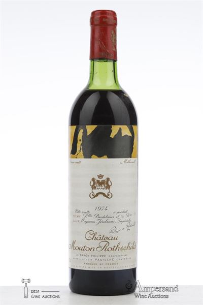 MOUTON ROTHSCHILD 1974 - Mc - 1 Bottle