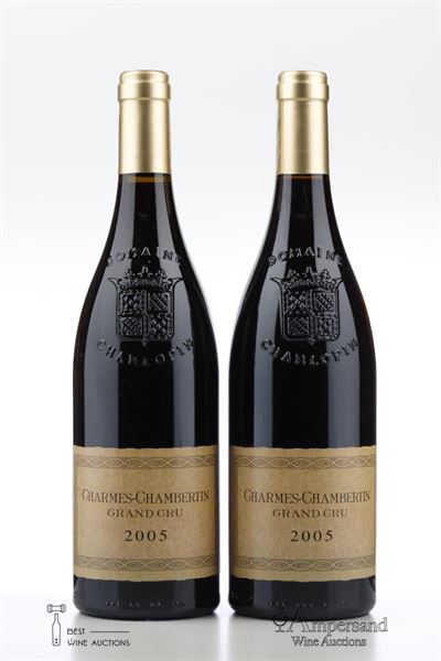 CHARMES CHAMBERTIN 2005 - Philippe Charlopin Parizot - 2 Bottles